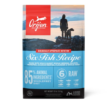 Fish shop dog food
